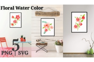 Floral Water Color ClipArt for Blog and Web Design