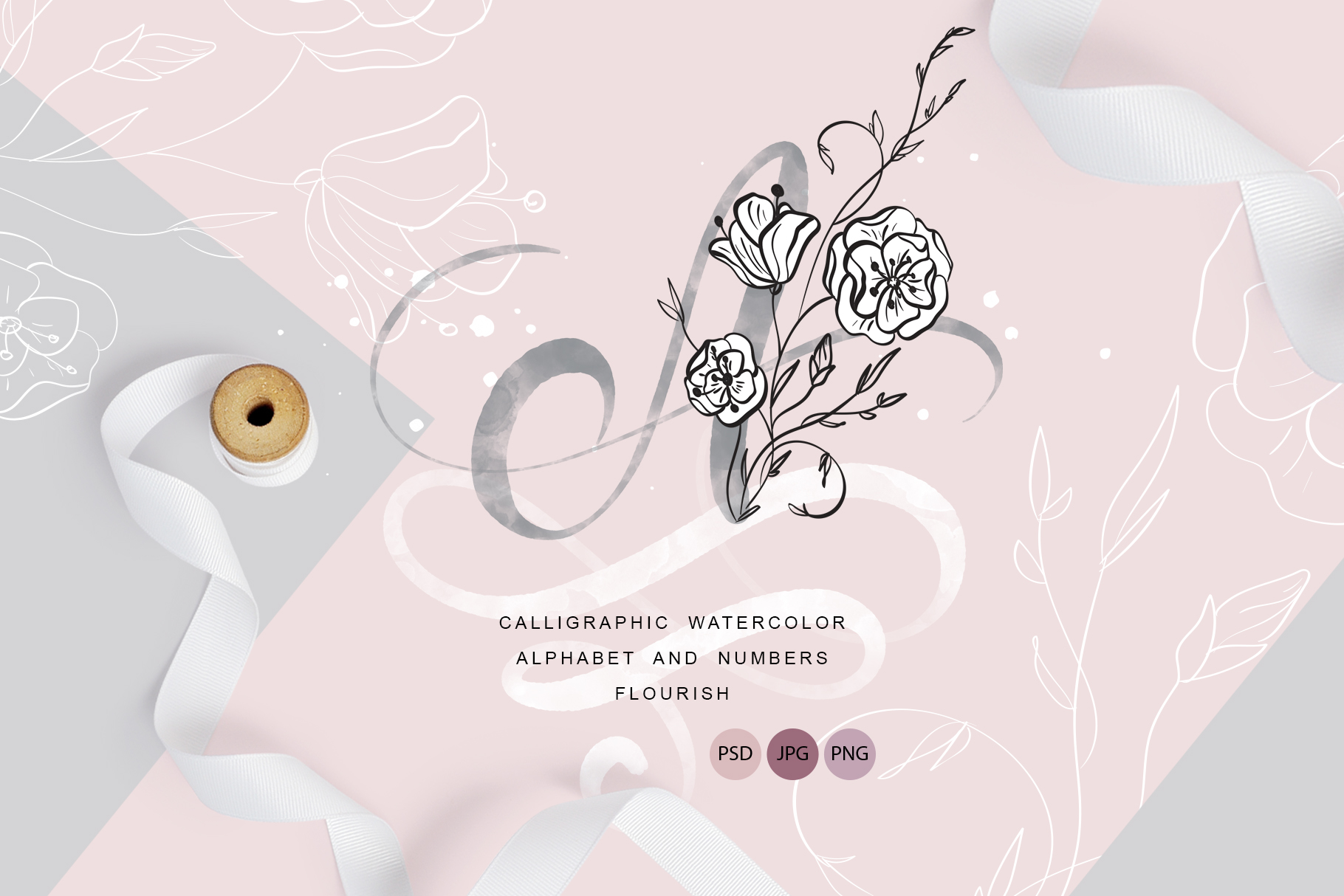 Flowers Letters Watercolor Alphabet: A Graphics & Crafts Review