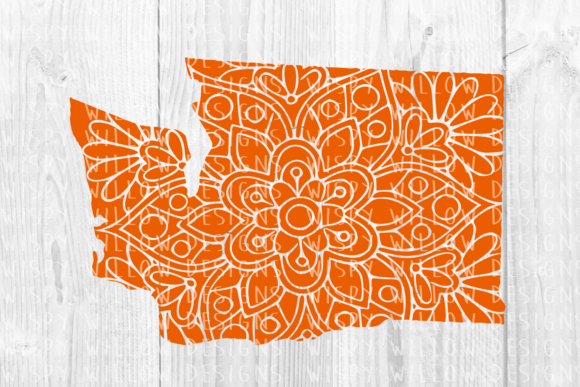 Washington, WA State Floral Mandala Embroidery Review